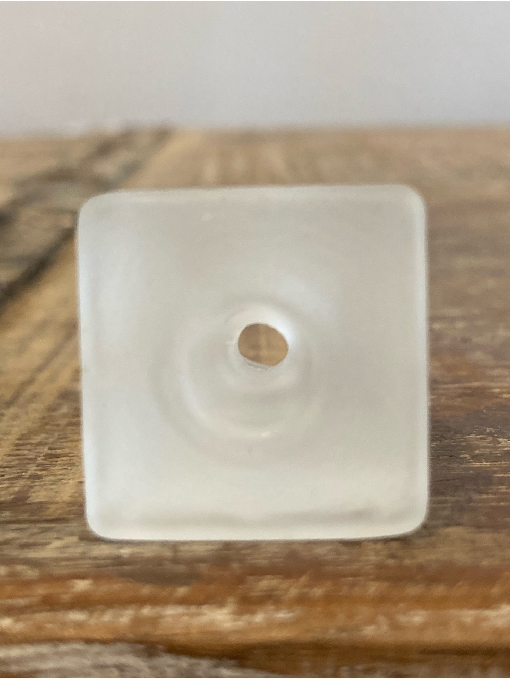 Frosted Glass Chimney (??) 1 3/4” Tall - Picture 8 of 11